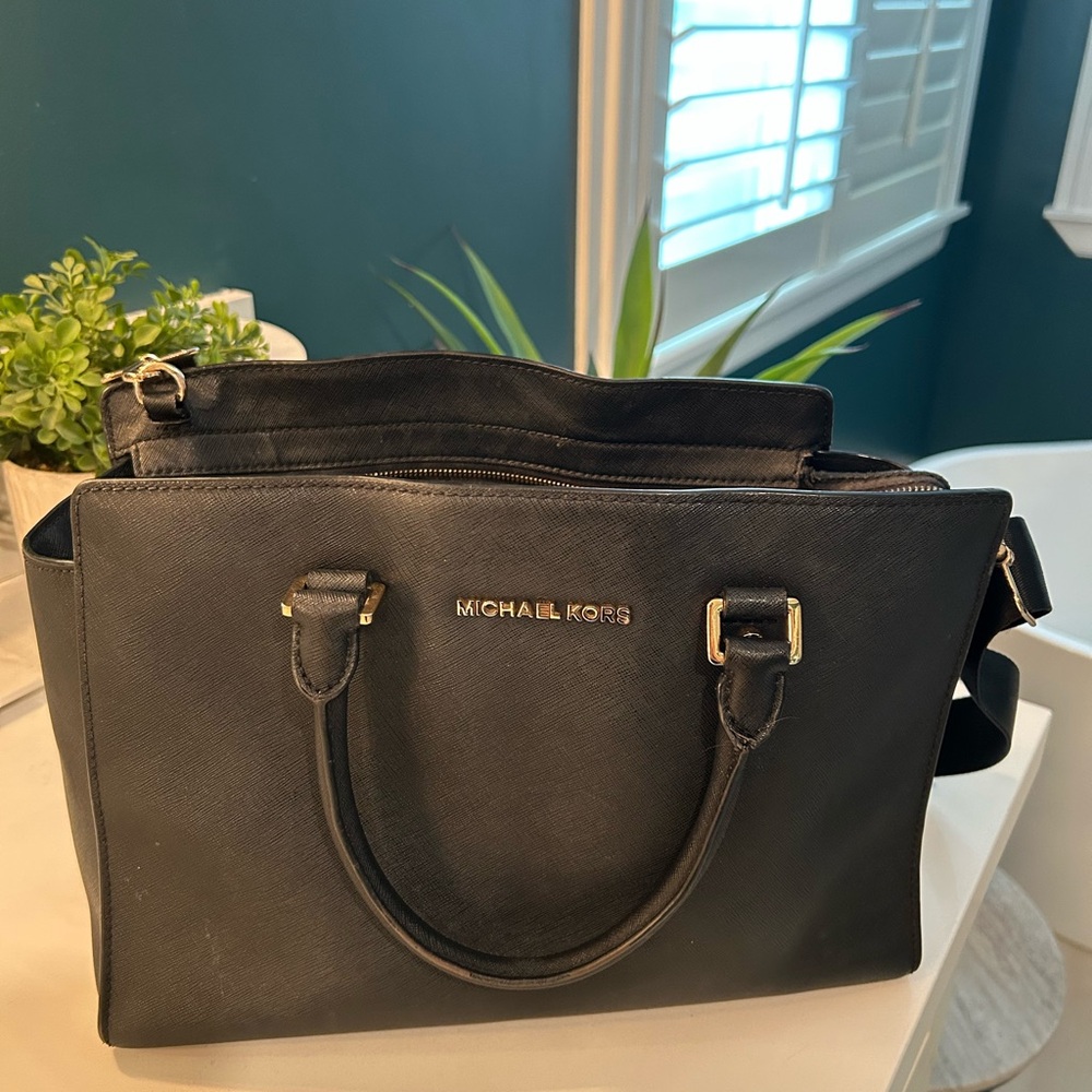Michael Kors Black Tote Bag